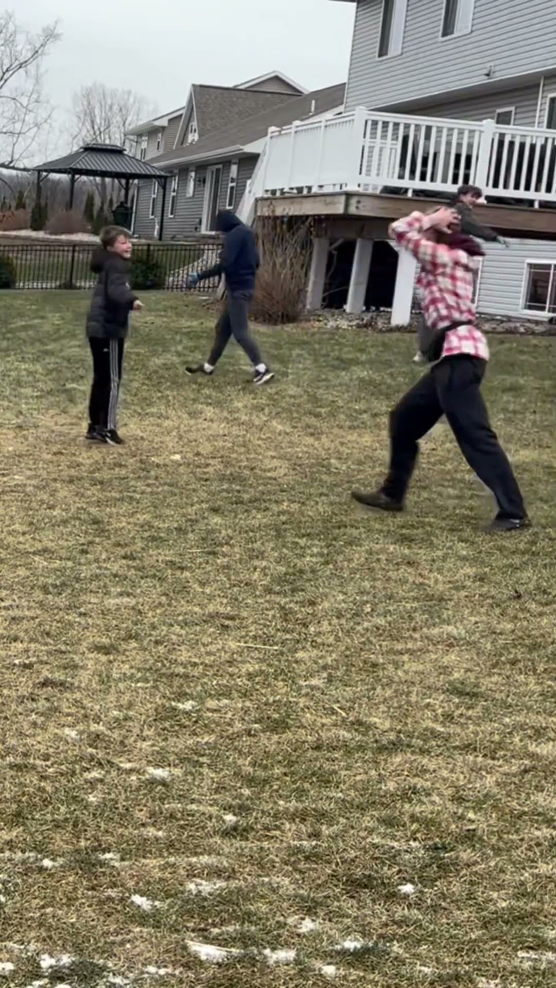 Brayden makes the one hand grab for the crazy touchdown?!! #nfl #football #sports #shorts #viral
