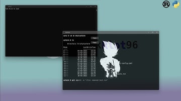 created a terminal GUI