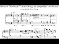 Winnie The Pooh Theme Song - kno Piano Music Transcription