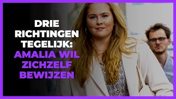 Dit gaat Amalia volgend jaar studeren: ´Ze neemt veel hooi op haar vork´