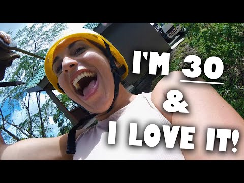 I Ziplined For My Thirties | 10 CABLES IN A ROW!