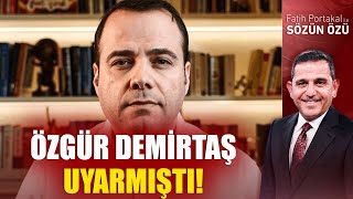 Özgür Demirtaş Aylar Önce UYARMIŞTI! Ben Daha Ne Yapsaydım?