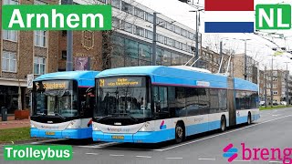 🇳🇱 ARNHEM TROLLEYBUS 2026 | Arnhemse trolleybus【4K】