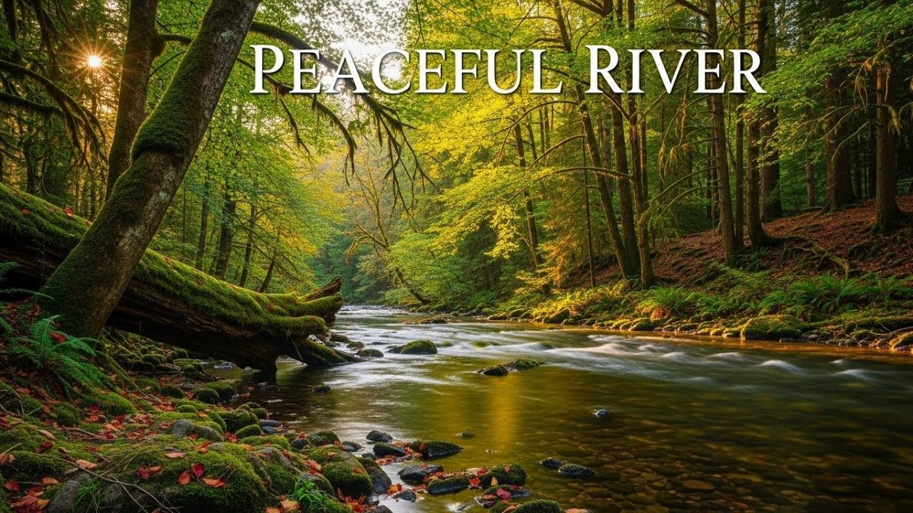 River Soundscape 🌿 Peaceful Water Ambience for Meditation, Study, and Relaxation #87