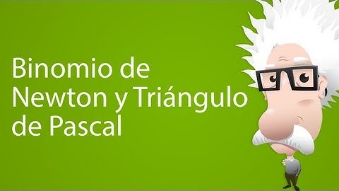 Binomio de Newton y Triangulo de Pascal