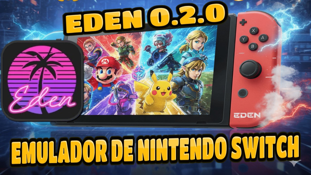🚀 EDEN 0 2 0 UPDATED 2026! 🔥 NINTENDO SWITCH EMULATOR FOR PC +