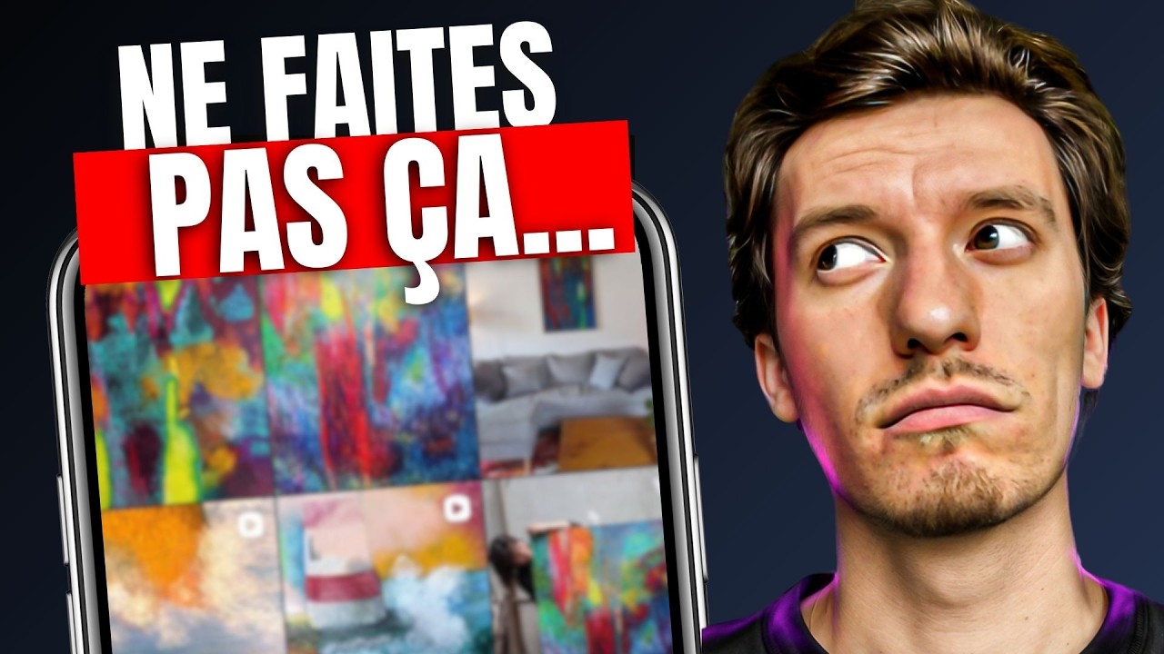 Réussir en tant qu'ARTISTE sur INSTAGRAM - j'analyse vos comptes
