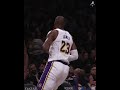 LEBRON CATCHES FIRE! TOUGH STEPBACK 3 VS BROOKLYN