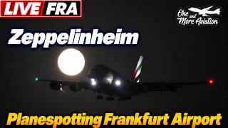 🔴 LIVE in 4K: Planespotting Frankfurt Zeppelinheim ✈️ Close-ups & Ankünfte | Happy Landings