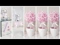 DIY | 3 QUICK AND EASY BABY SHOWER CENTERPIECES | 3 INEXPENSIVE DIYS