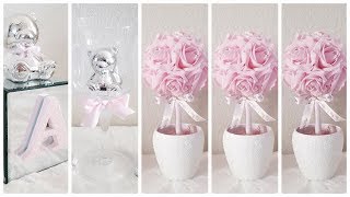 DIY | 3 QUICK AND EASY BABY SHOWER CENTERPIECES | 3 INEXPENSIVE DIYS