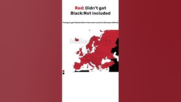 Trying to get Subscribers from each country (Europe edition) Part-1 #shorts #Europe