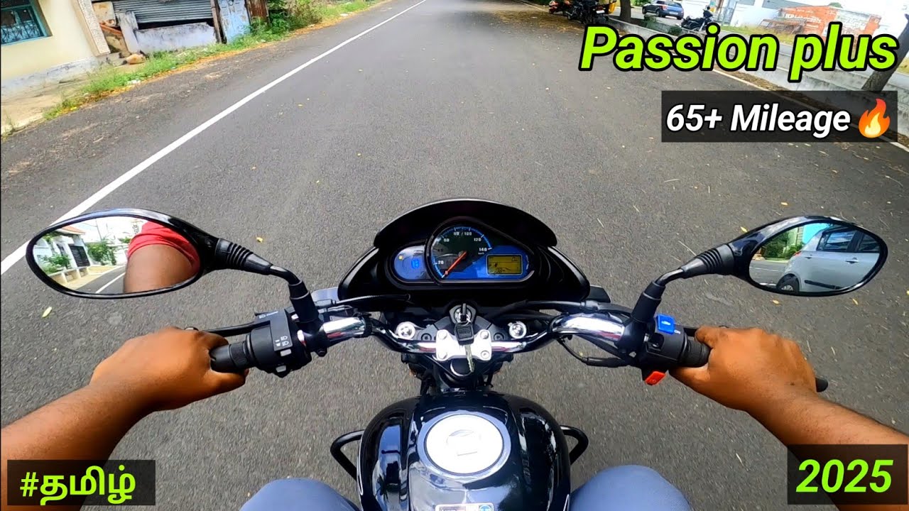 Hero passion plus| LED ligh|OBD 2B|2025 model|Test ride review|best bike😌|price |65+mileage|