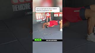 I'm surprised Larry Wheels could do this 👀