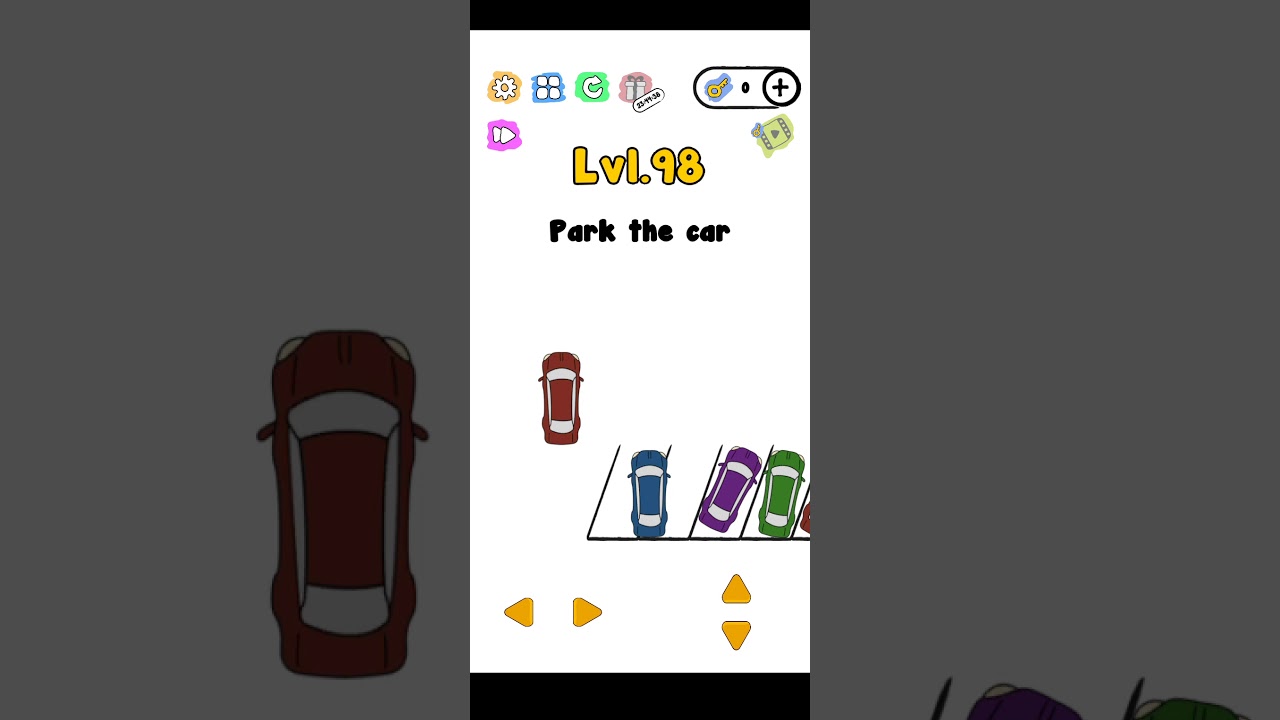 Trick me level 98 Park the car walkthrough