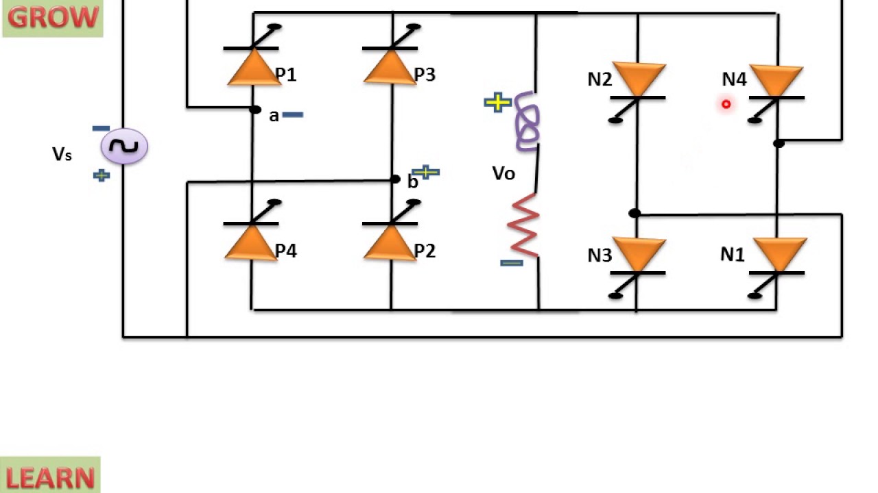 Step Down Bridge Type Cycloconverter With Continuous Load Current YouTube
