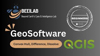 QGIS Tutorial for Beginners: QGIS Geoprocessing Tools & Operators: Convex Hull, Dissolve, Difference