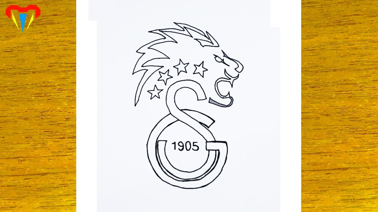 Galatasaray logosu çizimi, cimbom, yakın logoları #gs #galatasaray #ga