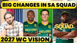 🔴SA SQUAD: NO BREVIS , COMEBACK AFTER 3 YRS, MILLER & DE KOCK'S SPECIAL CASE. BAVUMA'S WC PLAN