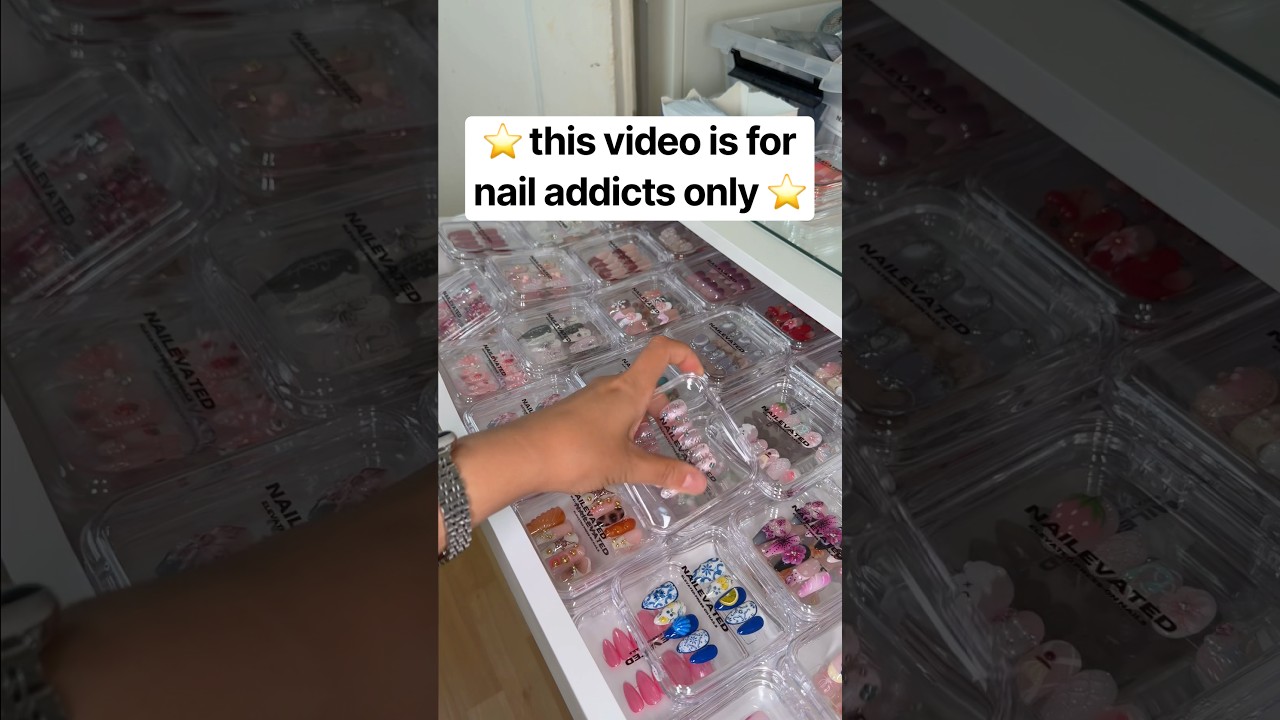 this video is for nail addicts only #pressonnails #idomyownnails