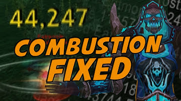COMBUSTION DAMAGE FIXED! - Mists of Pandaria Update