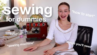 How to start sewing if you've never sewn before | everything you need to know