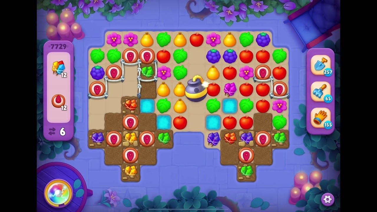 GardenScapes Level 7729 no boosters - YouTube