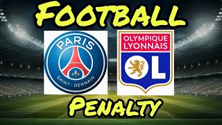 France - Ligue 1. PSG - Lyon  2023/2024  Penalty