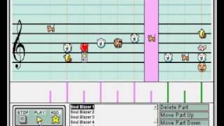 Soul Blazer - Saved Town on Mario Paint Composer