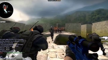 CSGO   Zombie Escape Mod  |  2017 gameplay - map ze_aztecnoob_p2