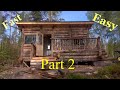 Easiest log building method ever!!. Part 2