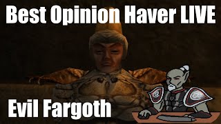 Lets play Morrowind LIVE - The Return of Evil Fargoth -