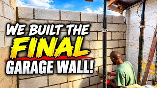 Our 140mm blocks finally arrived so we built this structural wall - 3 Extensions in 1 - Episode 63