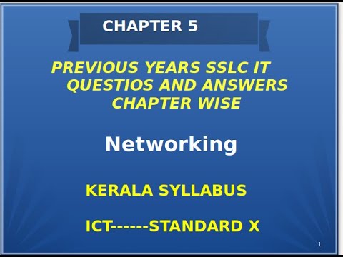 CHAPTER 5- NETWORKING-SSLC PREVIOUS YEAR QUESTIONS AND ANSWERS