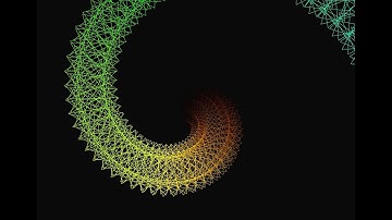 Cool Flower Graphics Generative Art