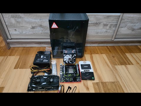 Видео: Компьютер с AliExpress Lga2011, Xeon E5-2670v3 + RX 580 8gb, сборка, настройка, тест температур.