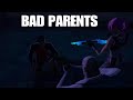 BAD PARENTS!! (FORTNITE ROLEPLAY) #1 (WE ALMOST DIED!) (HELP)