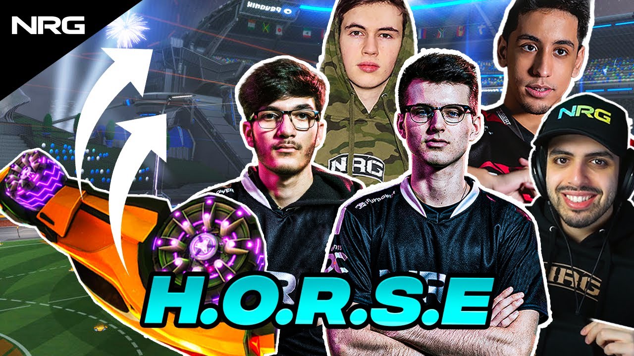 NRG Rocket League Challenges Each Other to a game of HORSE... - YouTube