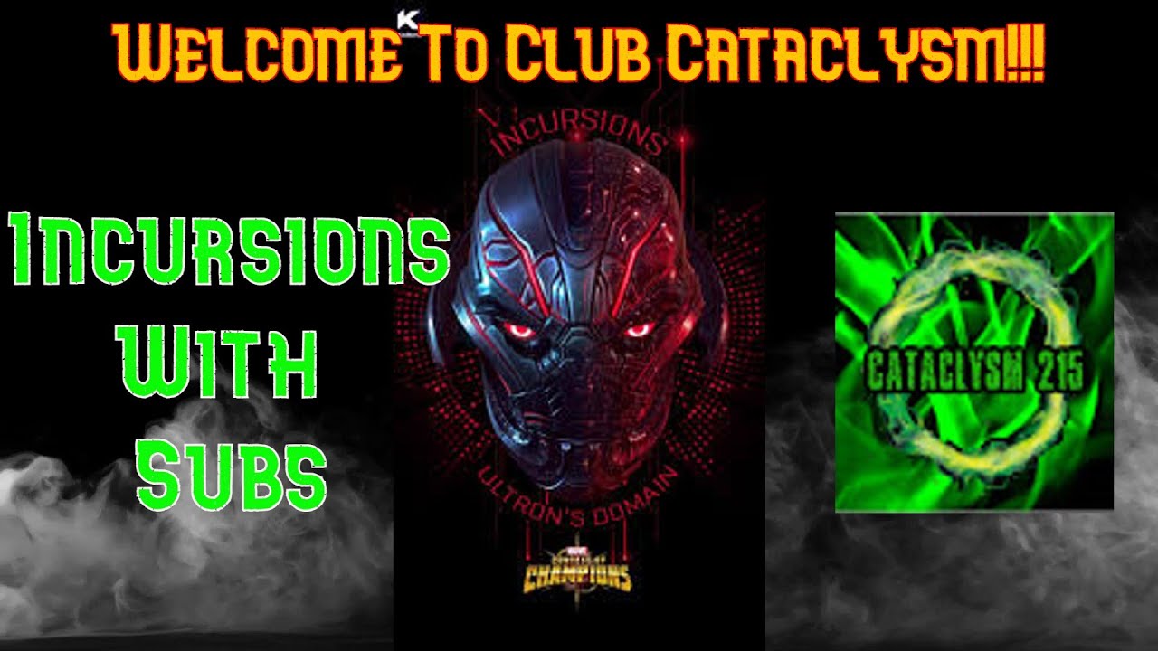 Incursions With Subs Live!!!@ Club Cataclysm!!! 