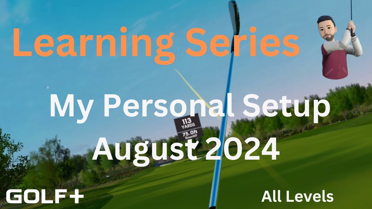 Golf+ - My Personal Setup, Settings, and What's in the Bag! - YouTube
