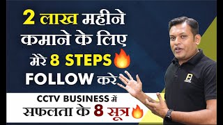 Cctv Business म सफलत क 8 सतर How To Start Cctv Business Bharat Jain