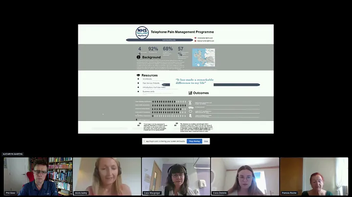 Session 3, Datablitz: Scottish Pain Research Community 2021 Annual Scientific Meeting