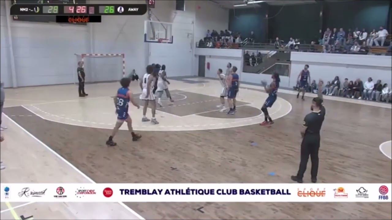 Ramel Thompkins Highlights 24/25 (Lievin - France NM2)