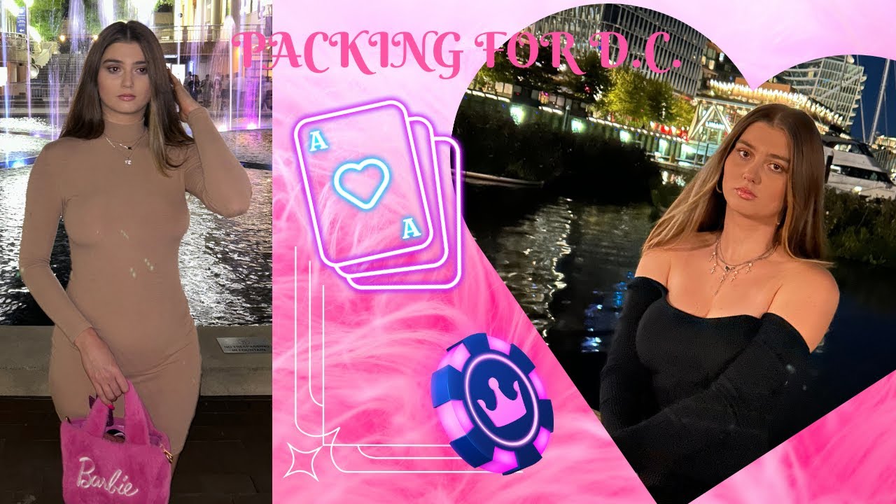 PACKING FOR D.C. | CUTE CLOTHES | BARBIE | JUICY COUTURE - YouTube