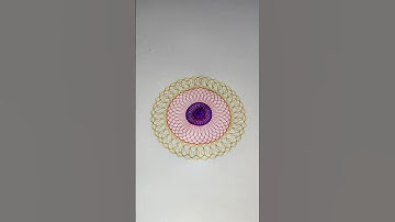 SpiroArt   #spirograph #satisfying #asmr #art #viral #pattern #shorts