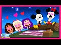 Chibi tiny tales triple date  descendants  high school musical  zombies  disney channel