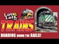 Lots & Lots of Trains #3 FULL SHOW | Roaring Down the Rails | Lots of Trains for Kids | James Coffey