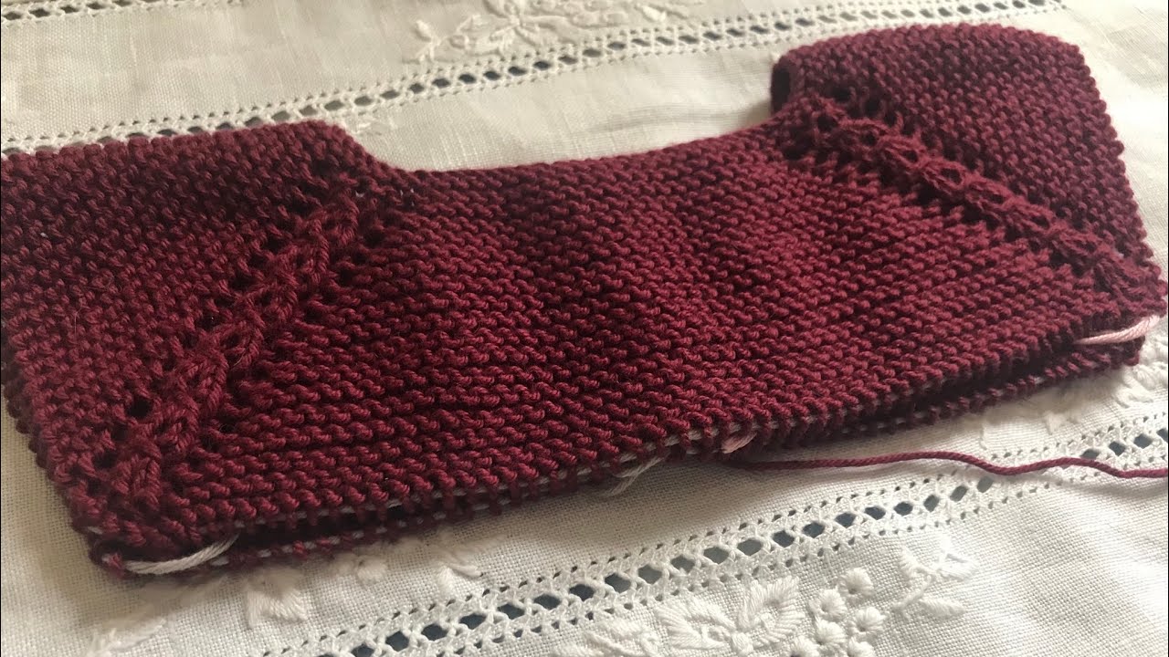 Canesú ochitos-ojos de perdiz tallas de 1 a 18 meses a dos agujas