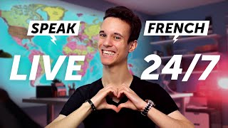 Speak French 24/7 with FrenchPod101 TV 🔴 Live 24/7