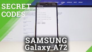 How to Use Secret Codes on SAMSUNG Galaxy A72 – Open Hidden Modes / Hidden Features screenshot 5